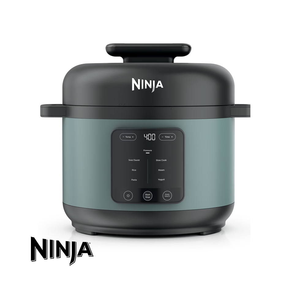 Olla de Presión Eléctrica Multifunción Ninja 6 Litros - 8 Funciones PC200
