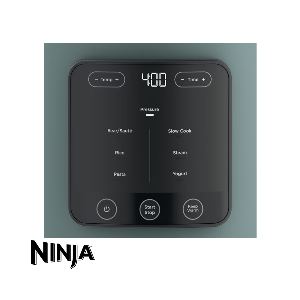 Olla de Presión Eléctrica Multifunción Ninja 6 Litros - 8 Funciones PC200