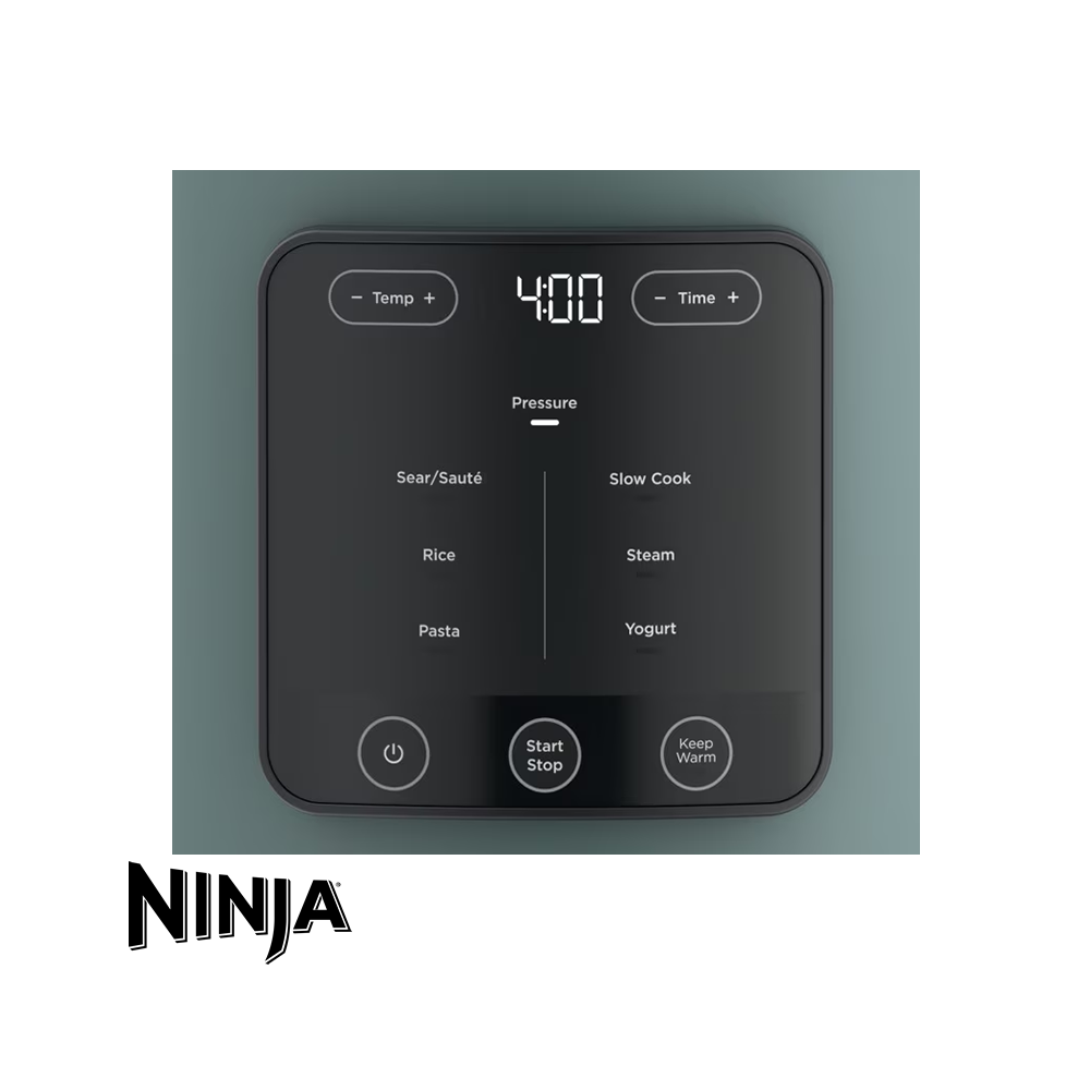 Olla de Presión Eléctrica Multifunción Ninja 6 Litros - 8 Funciones PC200