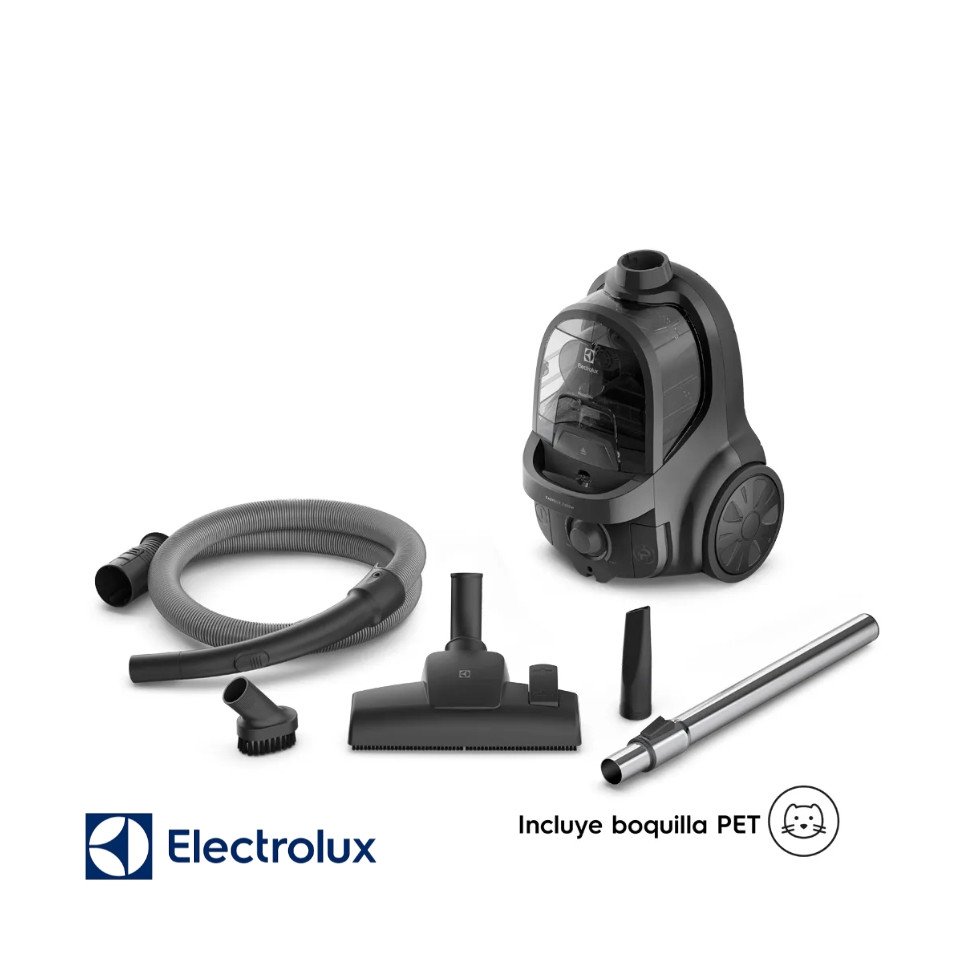Aspiradora Electrolux Sin Bolsa Boquilla PET EAS41