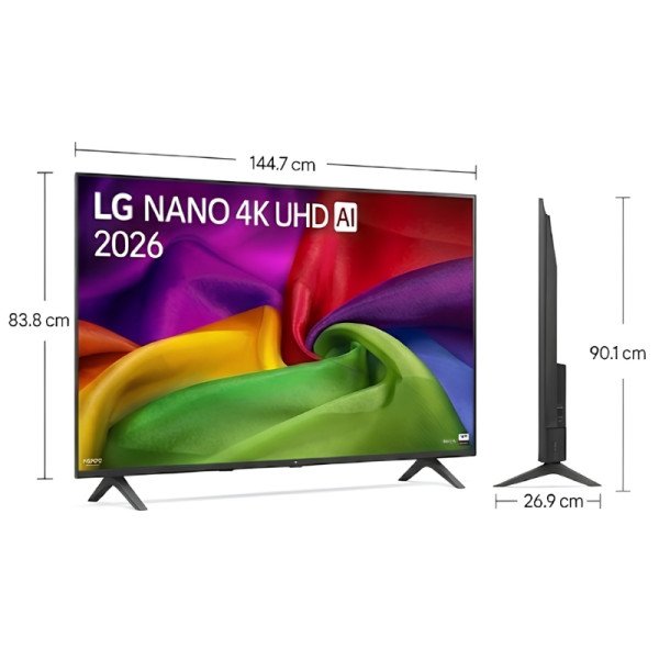 Televisor 4k UHD LG Nanocell 75Pulg. Magic Remot 75NU850BPSA