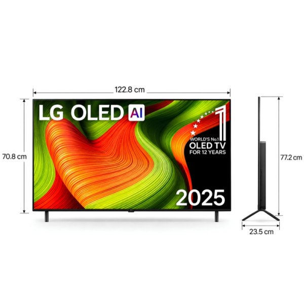 Televisor LG OLED 55″ Pulgadas – ThinQ™ AI – UHD 4K – 55B5P