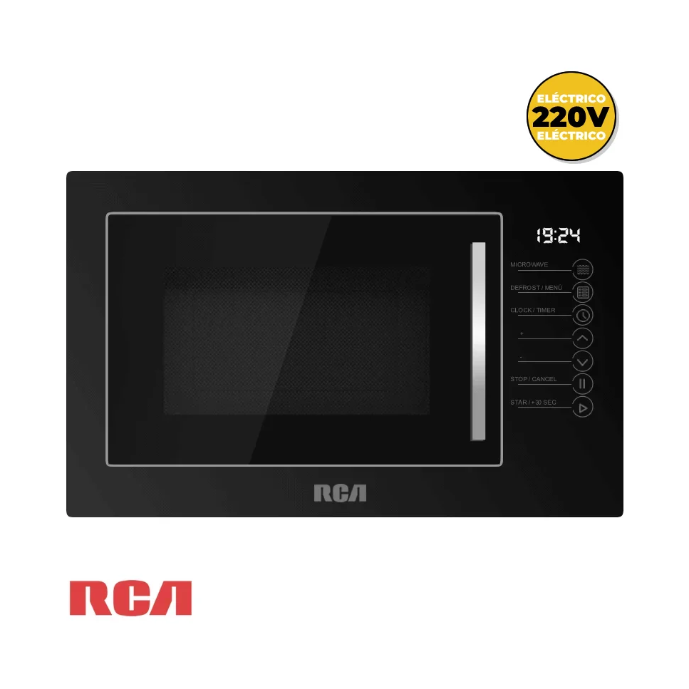 Combo RCA Horno Eléctrico Empotrable 220v + Microondas Eléctrico Empotrable 220v