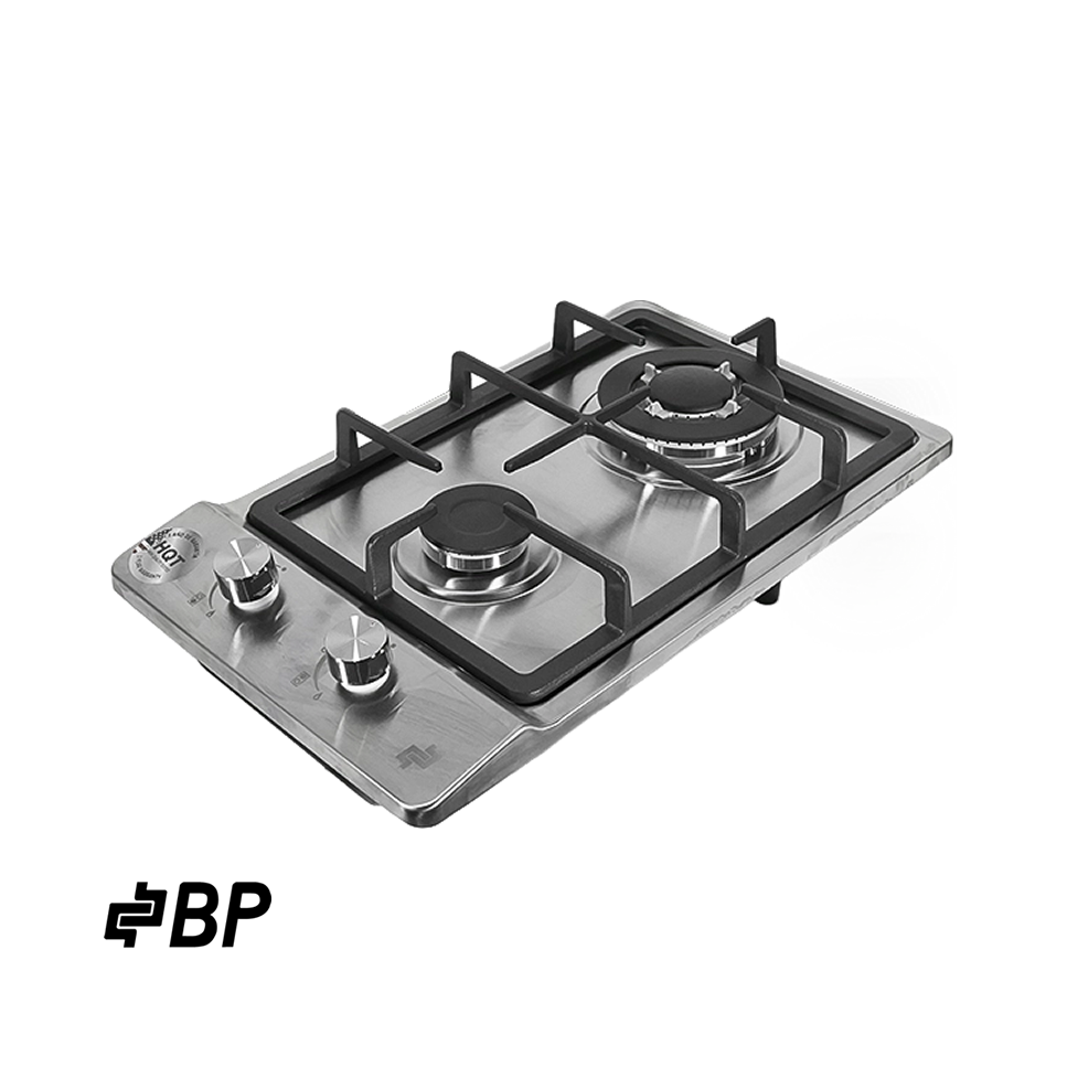 Encimera Empotrable BP 2 Quemadores Inox VIENA 32