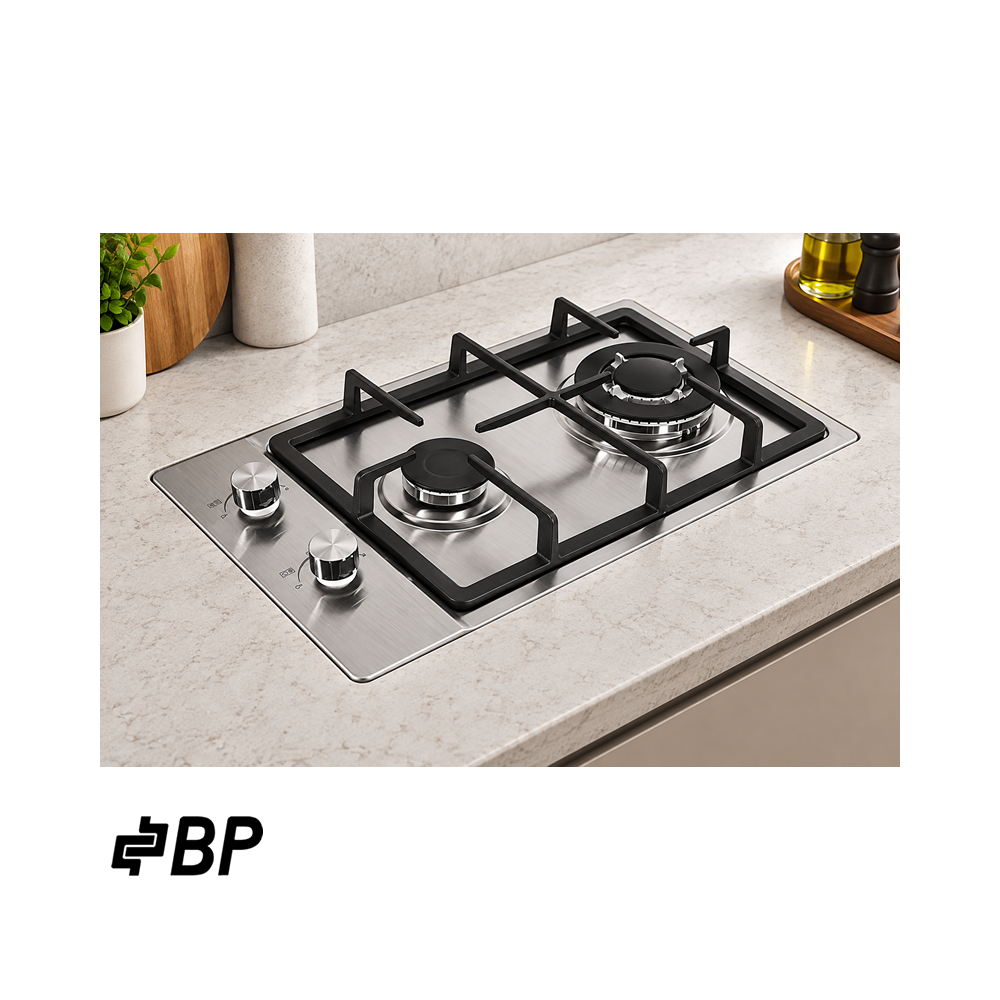 Encimera Empotrable BP 2 Quemadores Inox VIENA 32