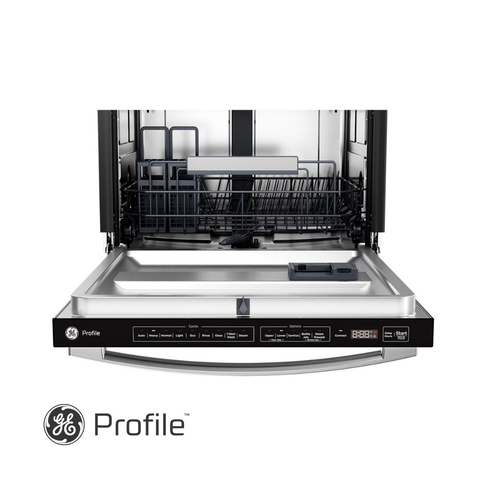 Lavavajillas General Electric Profile Empotrable de 16 Servicios PBT865SMWDS