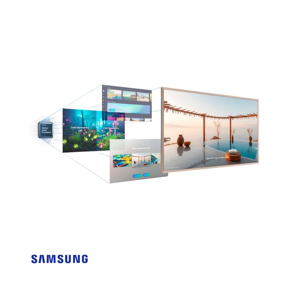 Televisor Samsung THE FRAME QLED de 55″ Pulgadas Ultra HD 4K  QN55LS03FAPXPA