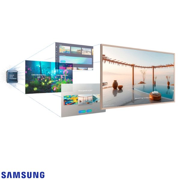 Televisor Samsung THE FRAME QLED de 55″ Pulgadas Ultra HD 4K  QN55LS03FAPXPA