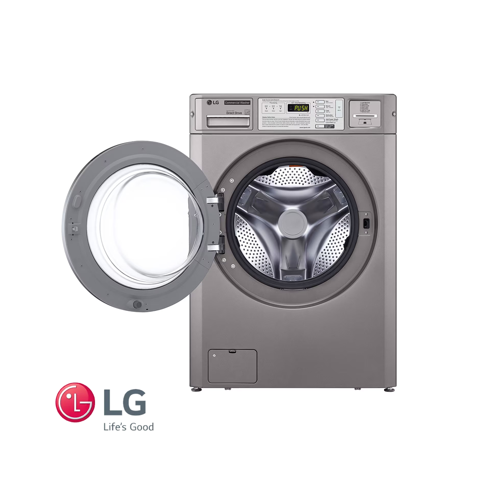 Lavadora + Secadora Eléctrica LG Giant COMERCIAL 10 Kgs – 22 Lbs