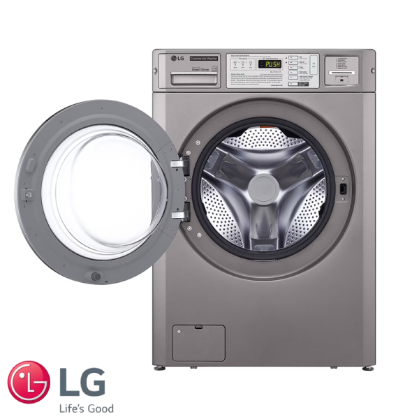 Lavadora + Secadora Eléctrica LG Giant COMERCIAL 10 Kgs – 22 Lbs