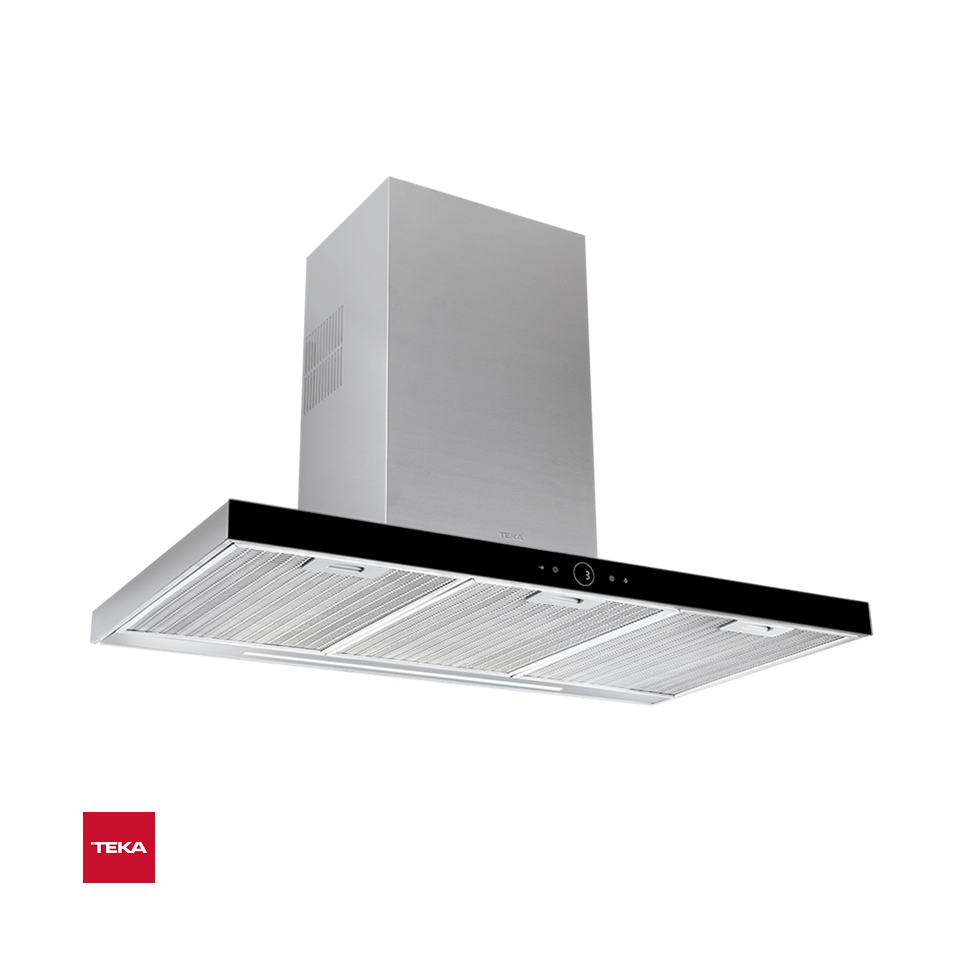 Campana Extractor de Olores TEKA de Pared 90 cm Control Touch DLH 982