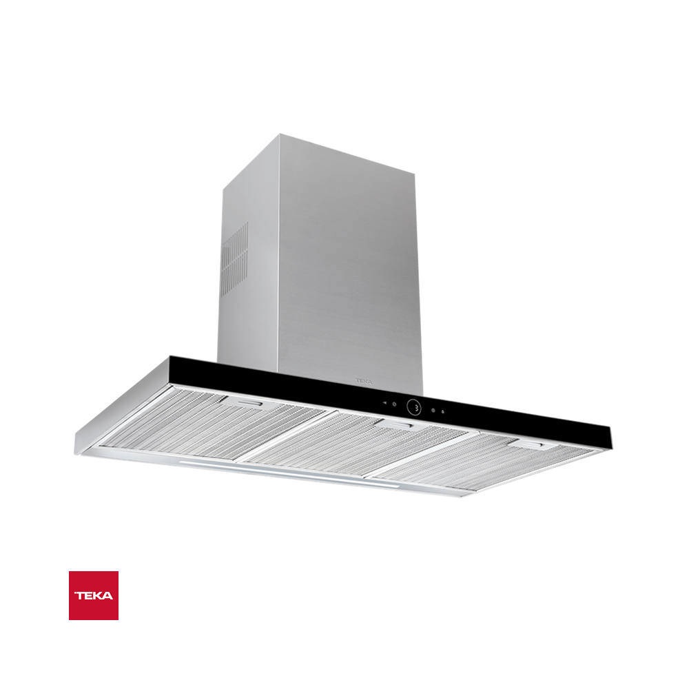 Campana Extractor de Olores TEKA de Pared 90 cm Control Touch DLH 982