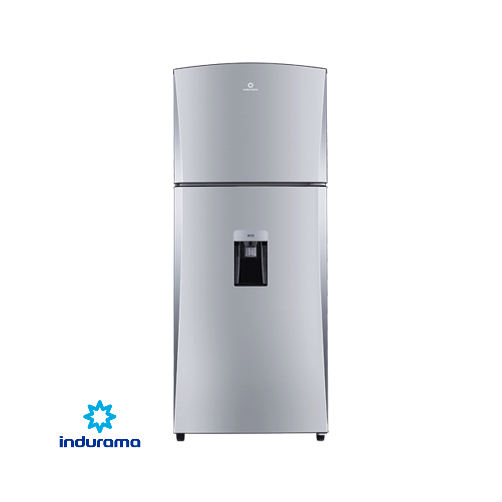 Refrigeradora Indurama 370 Litros Quarzo Inverter RI-480 CR Lateral
