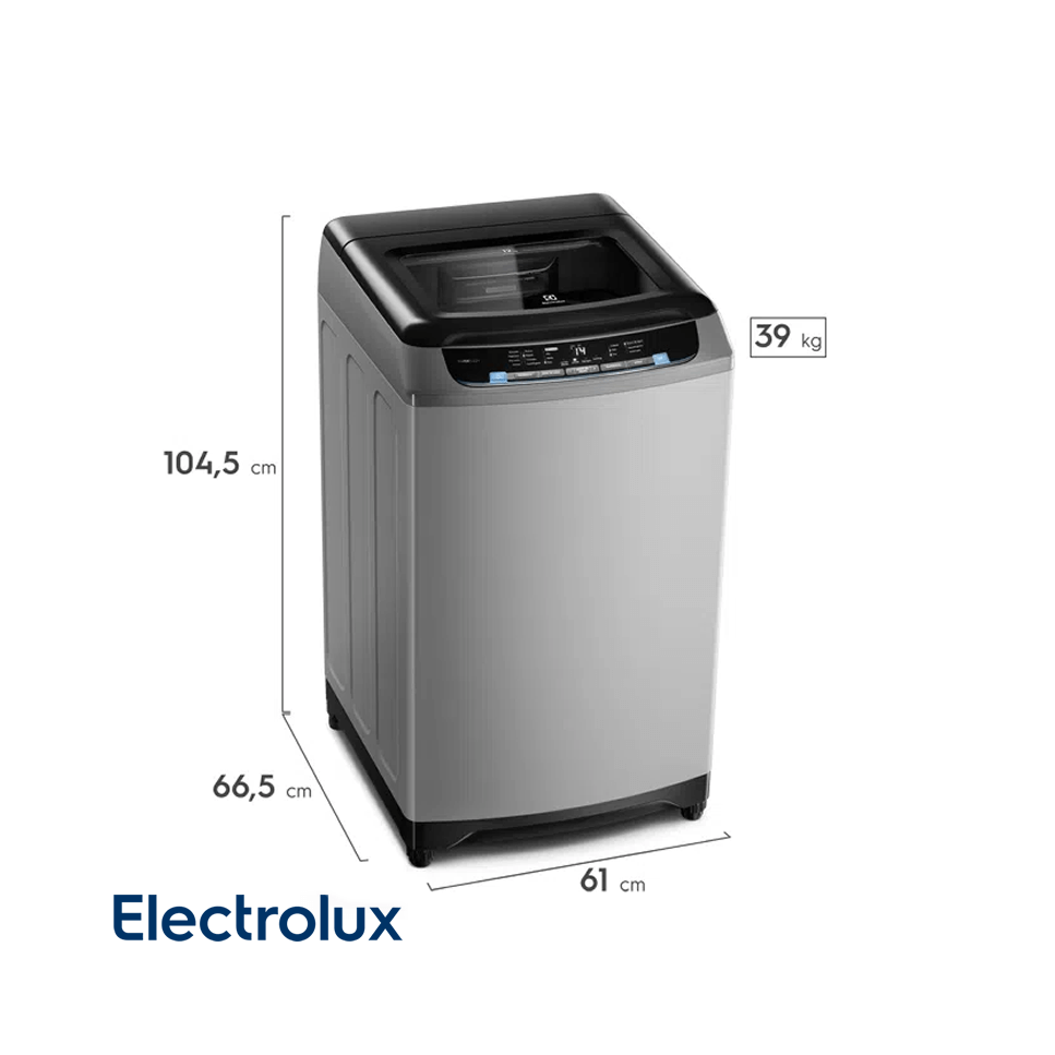 Lavadora Electrolux 12 kgs 27 Lbs Digital Sin Agitador EWIX12F6CSG