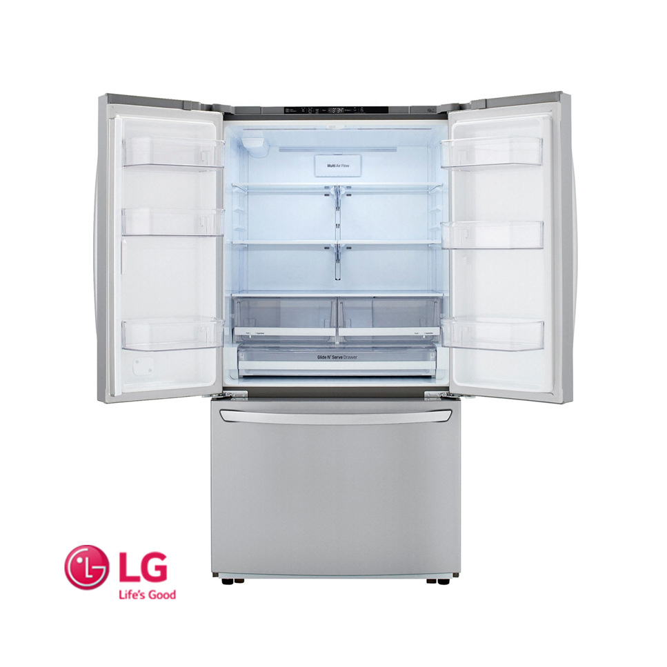Refrigeradora LG Inverter French Door 695 Litros 3 Puertas GM78BGS