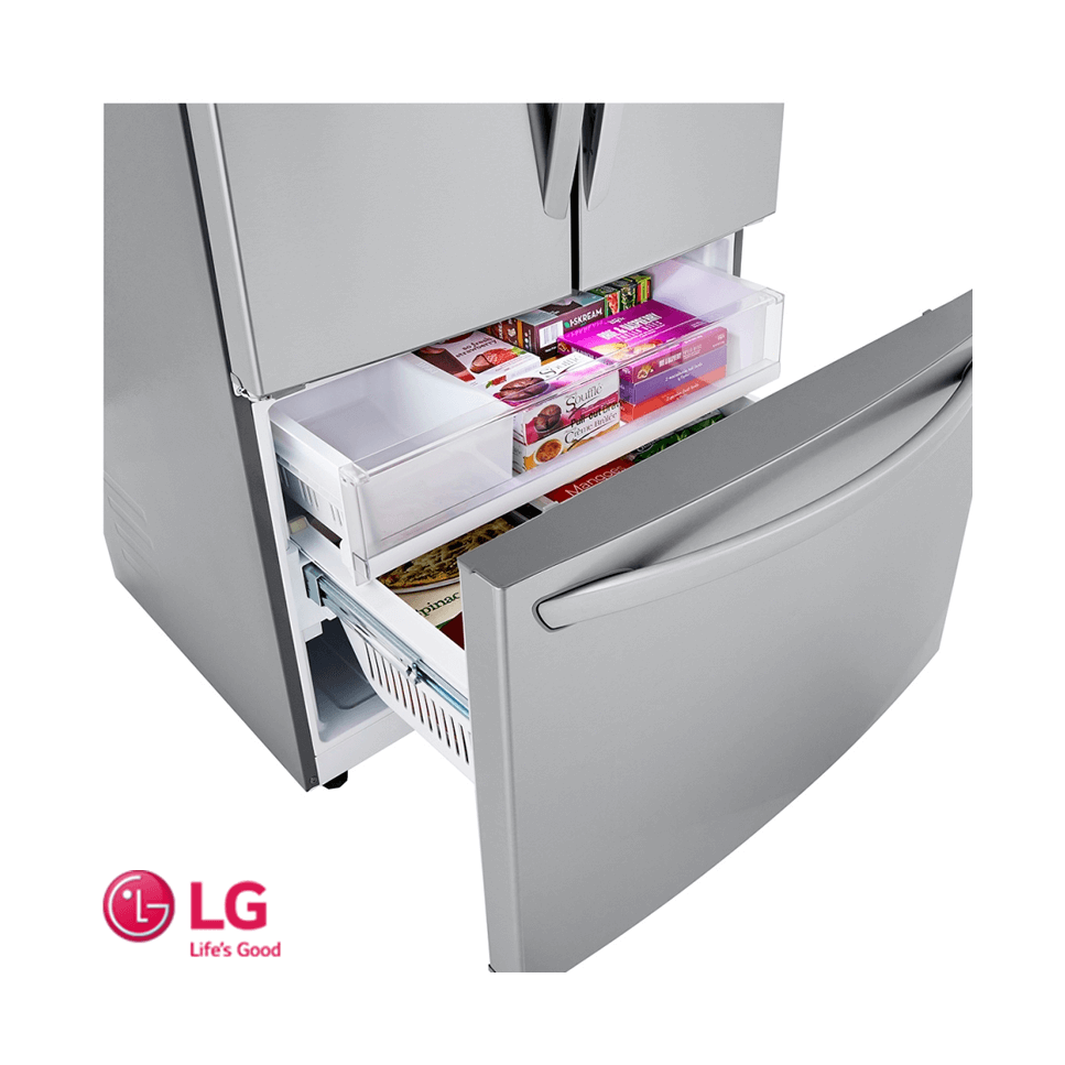 Refrigeradora LG Inverter French Door 695 Litros 3 Puertas GM78BGS