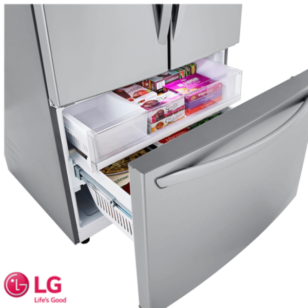 Refrigeradora LG Inverter French Door 695 Litros 3 Puertas GM78BGS