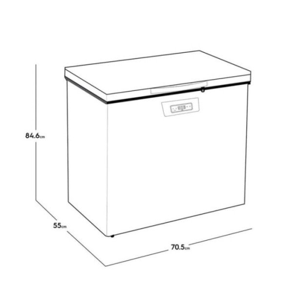 Congelador Horizontal Electrolux Dual 150 Litros Puerta Metálica EFCC15A6HQW