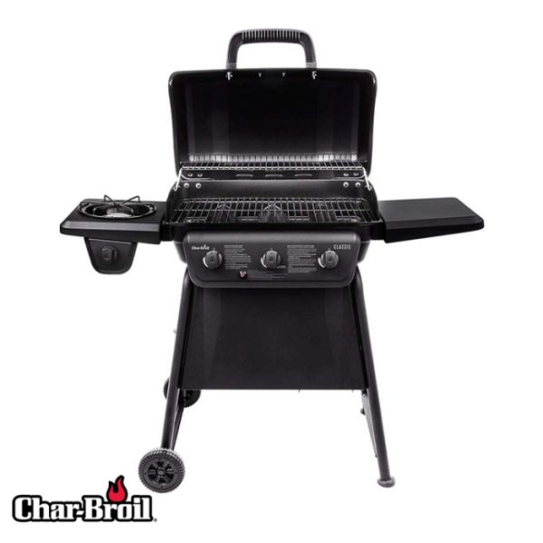 Parrilla Asadora de Gas Char-Broil de 3 Quemadores + 1 Auxiliar 467730317