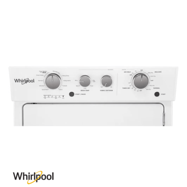 Torre de Lavado Whirlpool a Gas 20kgs - 44 libras 7MWGT4027HW