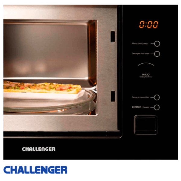 Microondas Empotrable Challenger Grill de 28 Litros – 60 cm HM8110