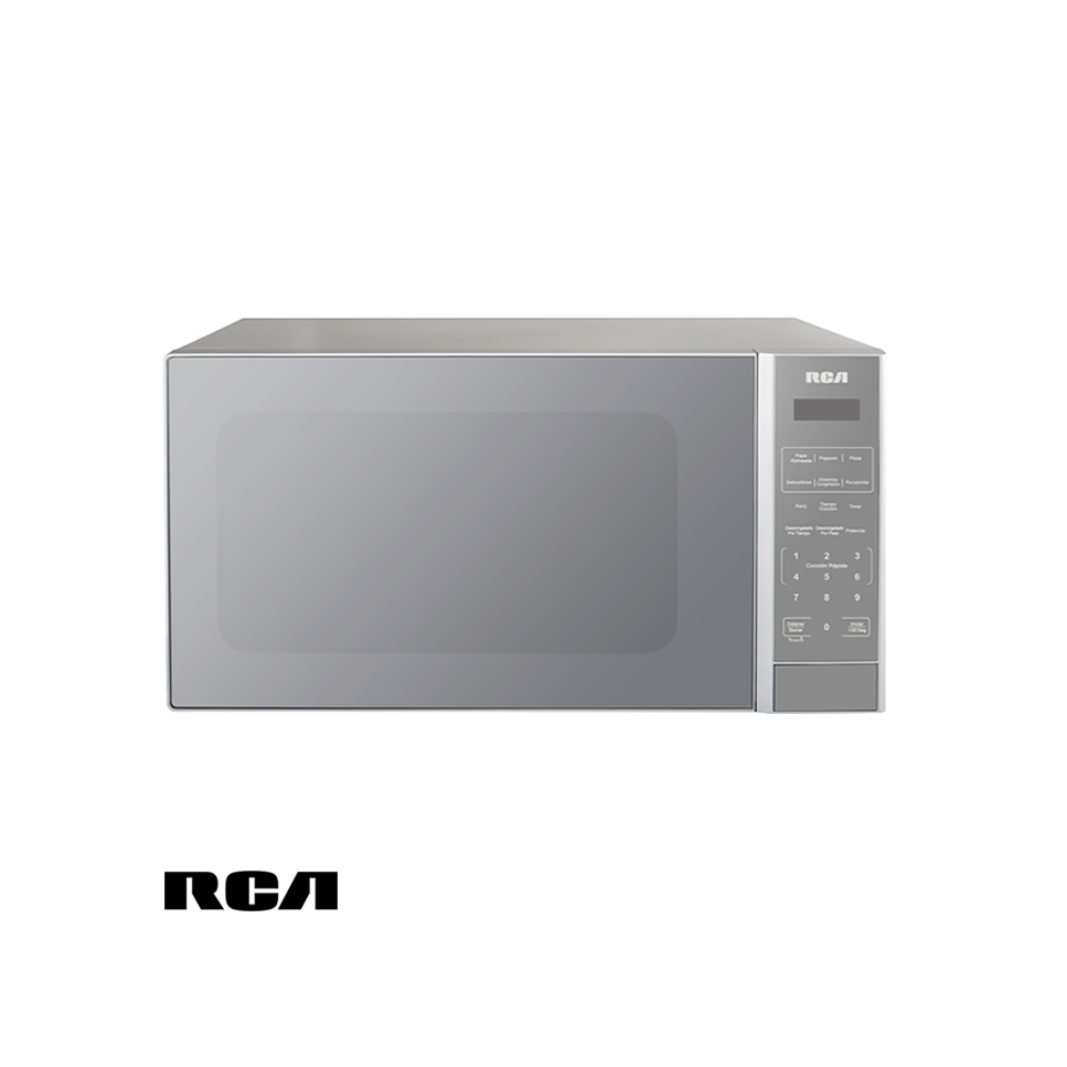Microondas RCA 30 Lts 1000W Gris P100N30AP