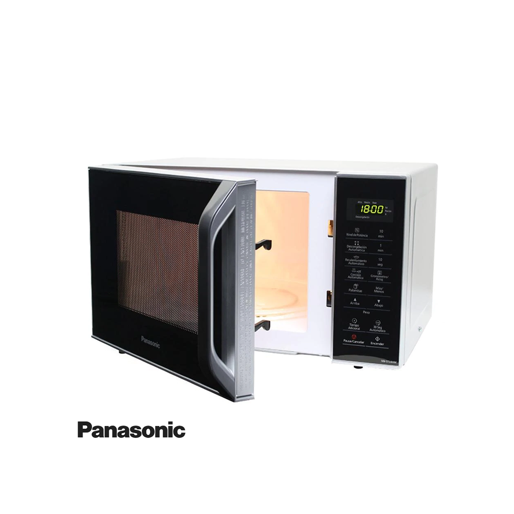 Panasonic Microondas 25 Litros 800w 0 8cft Gris