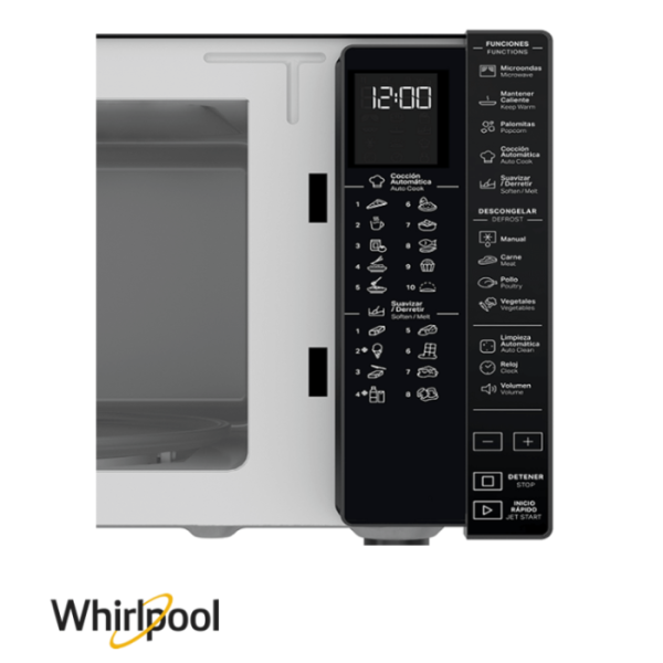 Microondas Whirlpool 30 litros 900W Panel Touch WM1811B