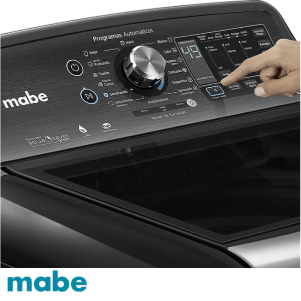 Lavadora Mabe 24 Kgs – 53 Lbs Digital Sin Agitador LMH74201WDAB0