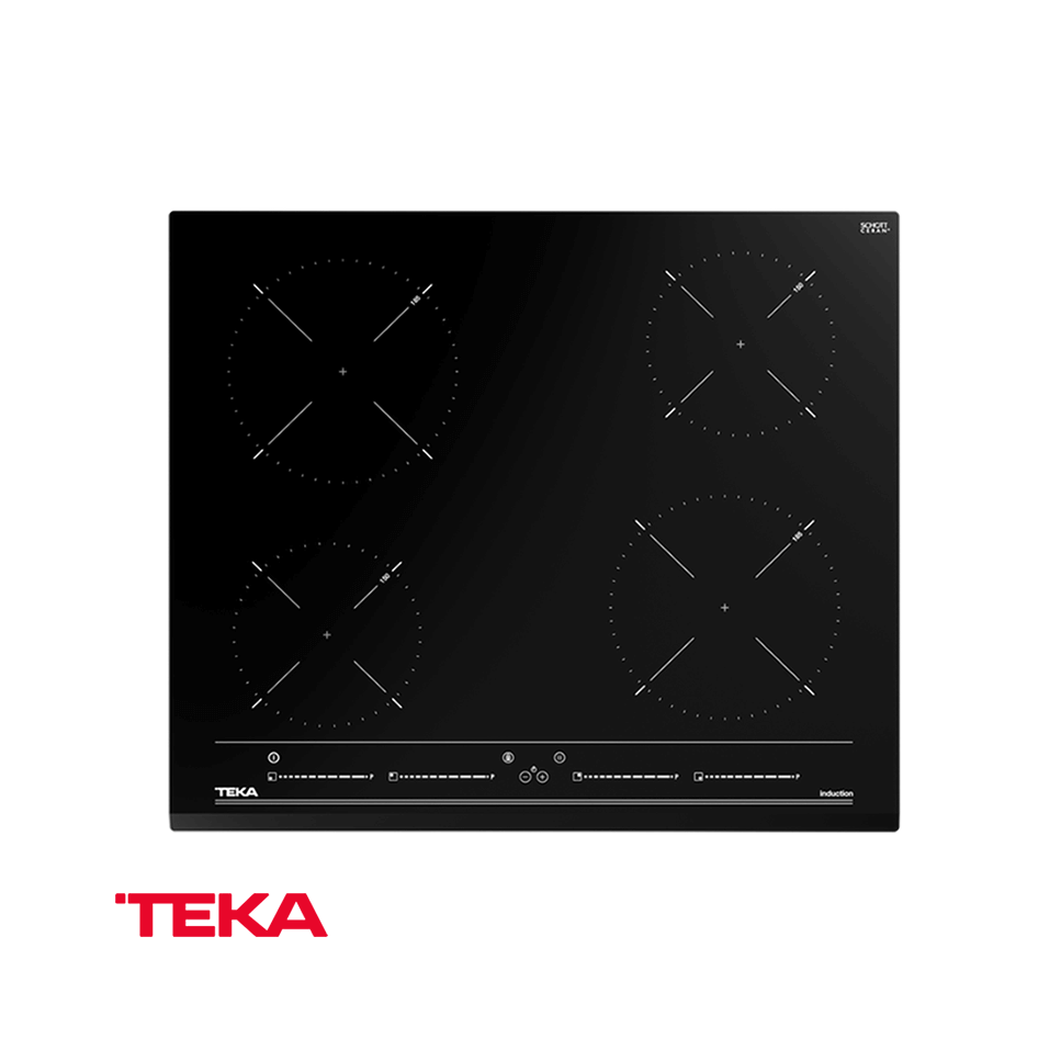 Encimera Empotrable de Inducción Teka 4 Puestos – 7200W – 60cm – IZC 64010 MSS