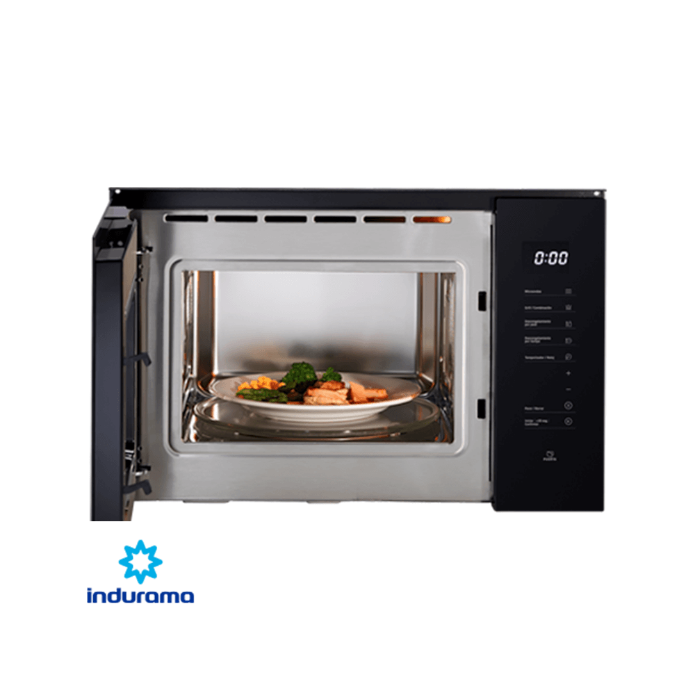 Combo Indurama Horno Eléctrico Empotrable 220v + Microondas Eléctrico Empotrable 220v