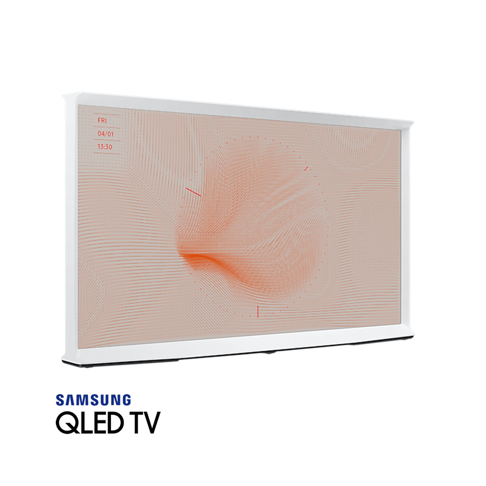 Televisor Samsung QLED Serif 55 Pulgadas UHD 4K Con Caballete 55LS01TAPXPA