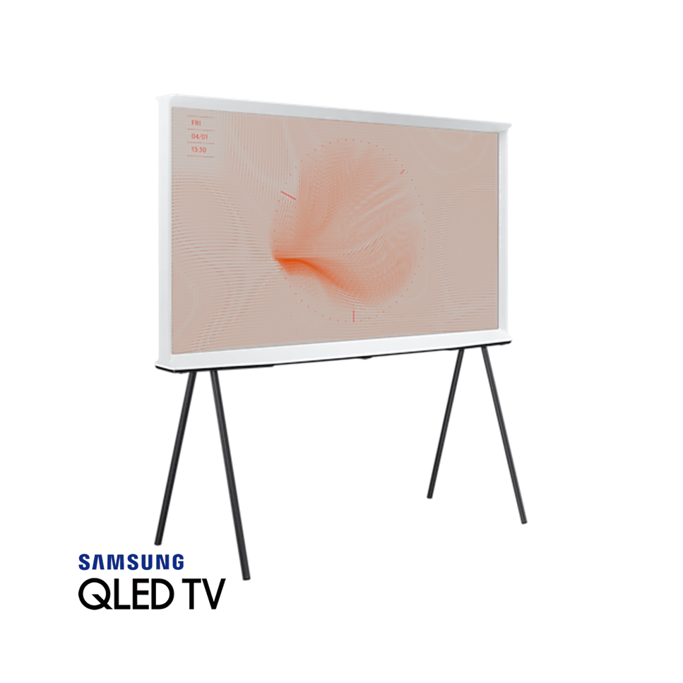 Televisor Samsung QLED Serif 55 Pulgadas UHD 4K Con Caballete 55LS01TAPXPA