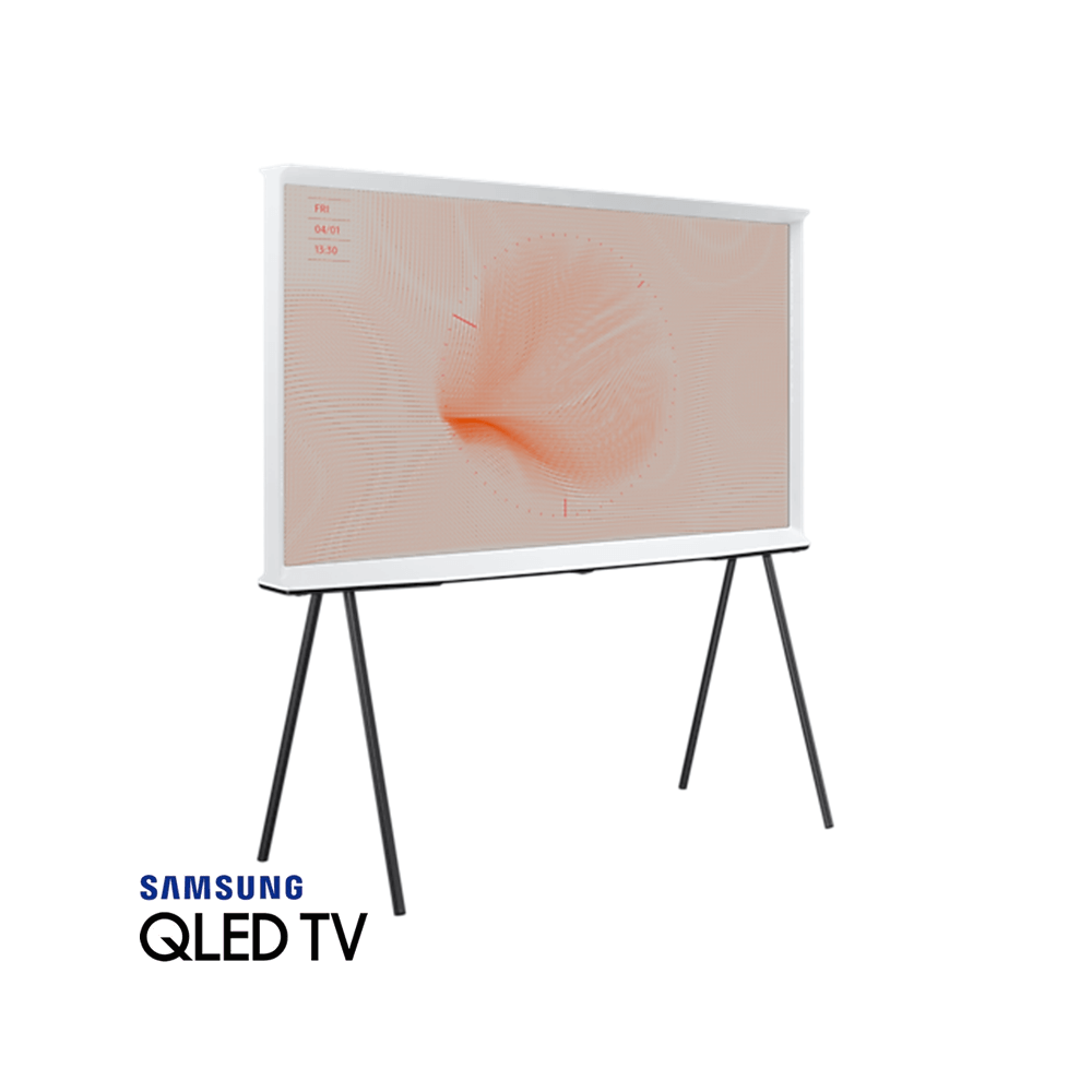 Televisor Samsung QLED Serif 55 Pulgadas UHD 4K Con Caballete 55LS01TAPXPA