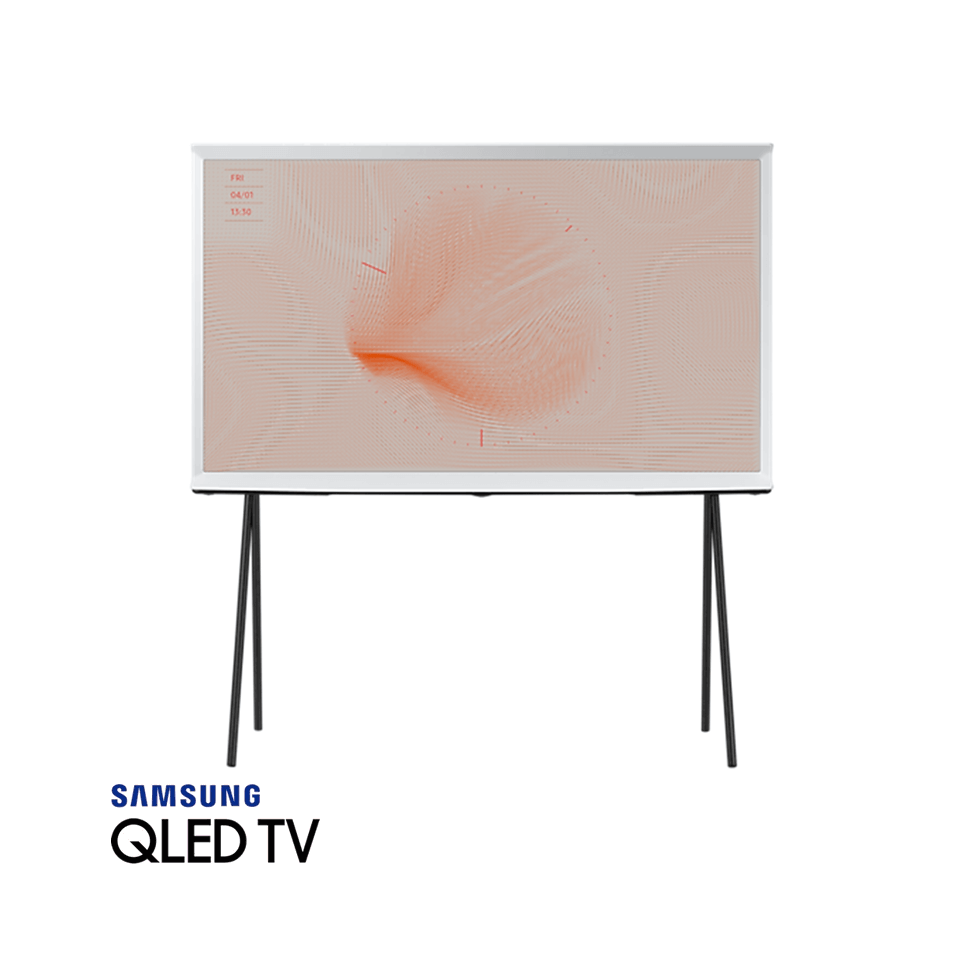 Televisor Samsung QLED Serif 55 Pulgadas UHD 4K Con Caballete 55LS01TAPXPA