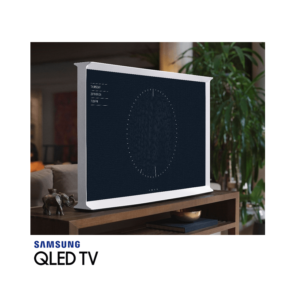Televisor Samsung QLED Serif 55 Pulgadas UHD 4K Con Caballete 55LS01TAPXPA