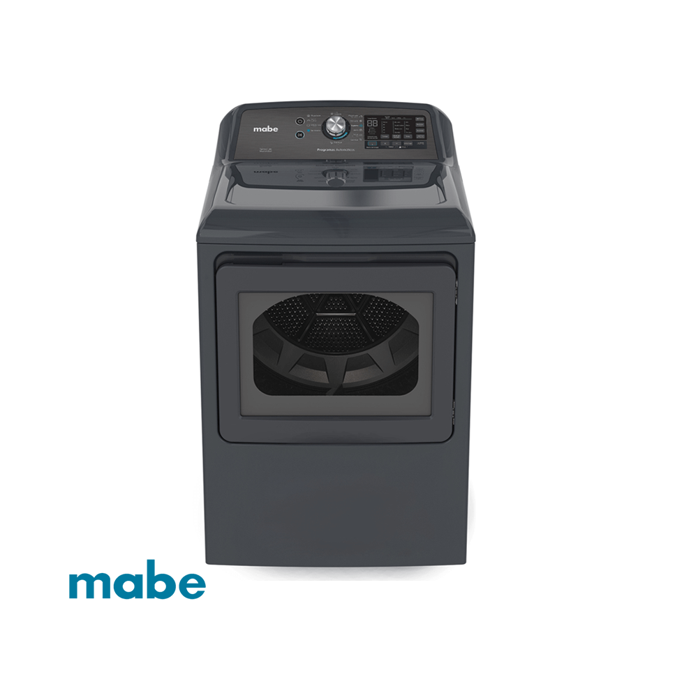 Combo Lavadora Inverter + Secadora Eléctrica Mabe 24 kgs – 53 lbs Color Negro