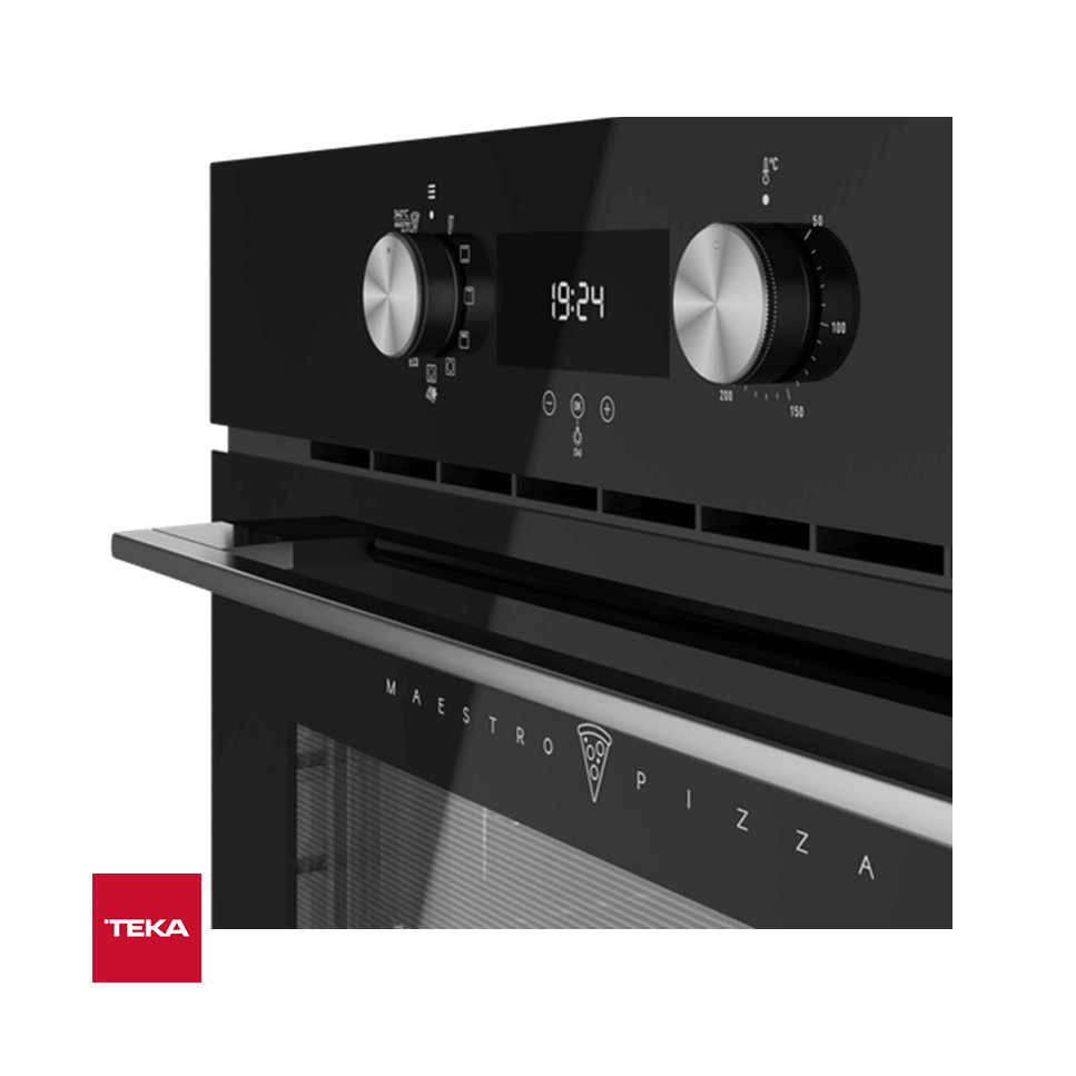 Horno Eléctrico Empotrable 60cm Teka Maestro Pizza 11 Funciones HLB 8510 P