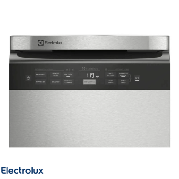 Lavavajillas Electrolux con Higienizador Libre Instalación 10 Servicios Acero Inox EHFE10T7MSBUS