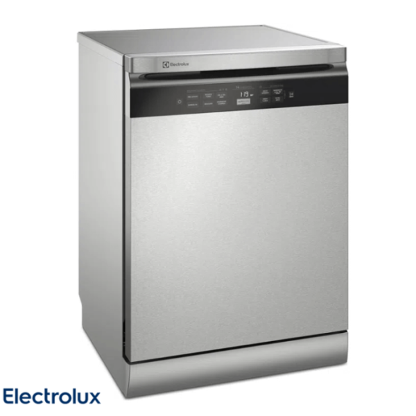 Lavavajillas Electrolux con Higienizador Libre Instalación 14 Servicios Acero Inox EHFE14T7MSBUS