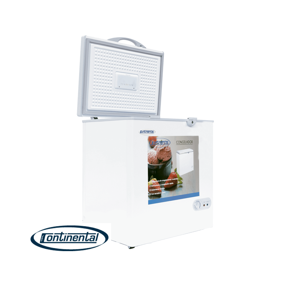 Congelador Horizontal Continental Dual 308 Litros Puerta Metálica BD308Q