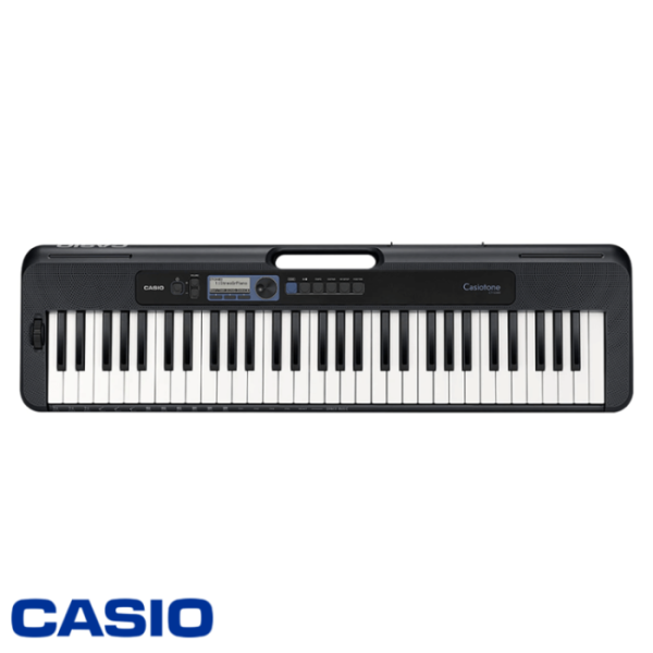 Teclado CASIO PORTATIL de 61 Teclas con Pantalla LCD 60 Melodías CT-S300
