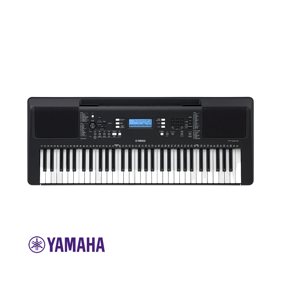 Teclado YAMAHA PORTATIL de 61 Teclas con Pantalla LCD 622 Sonidos PSR-E373