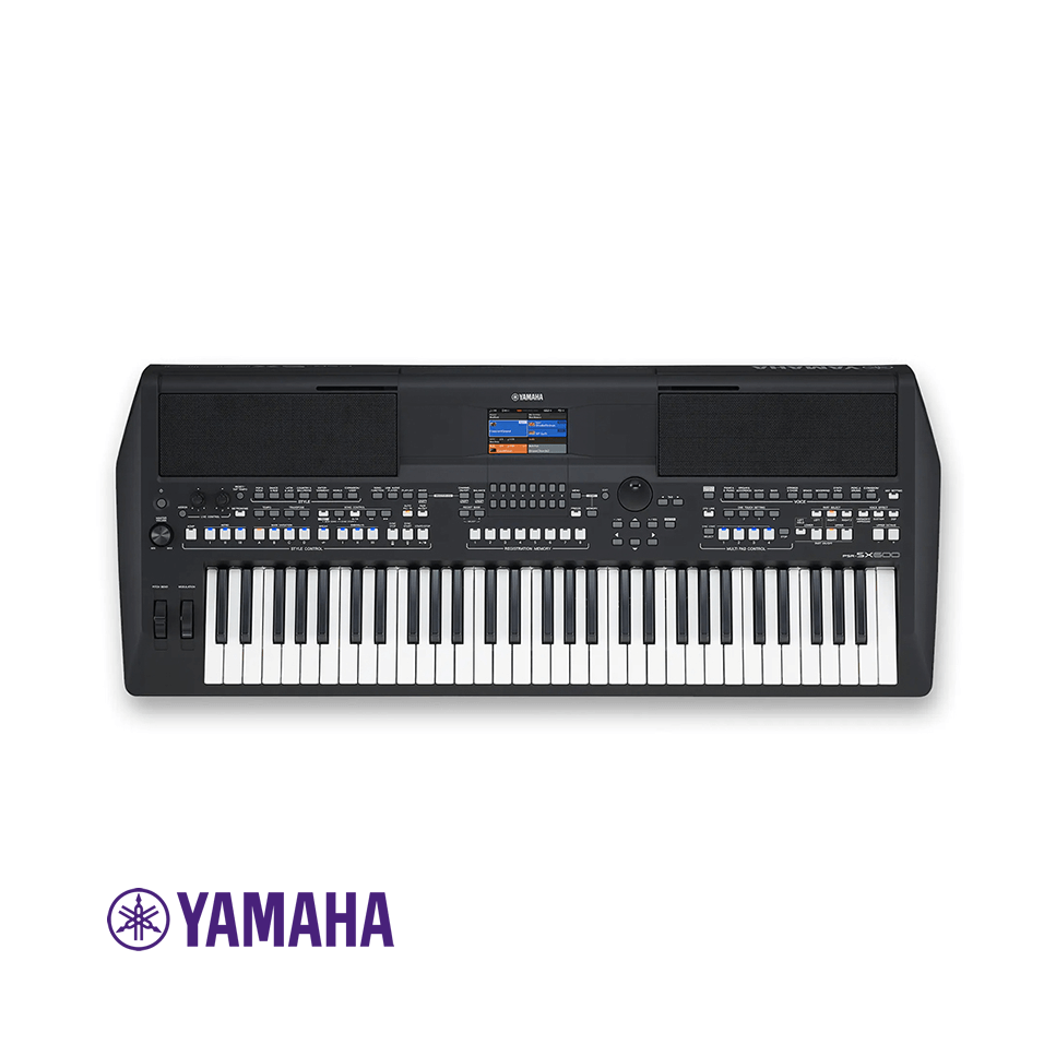 Teclado Sintetizador YAMAHA de 61 Teclas Panel LED 415 Sonidos PSR-SX600