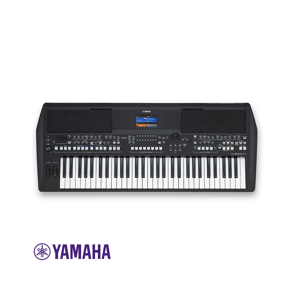 Teclado Sintetizador YAMAHA de 61 Teclas Panel LED 415 Sonidos PSR-SX600
