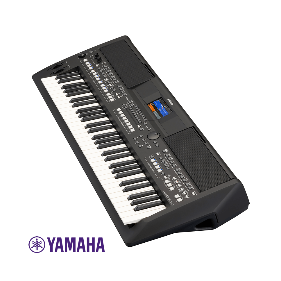 Teclado Sintetizador YAMAHA de 61 Teclas Panel LED 415 Sonidos PSR-SX600