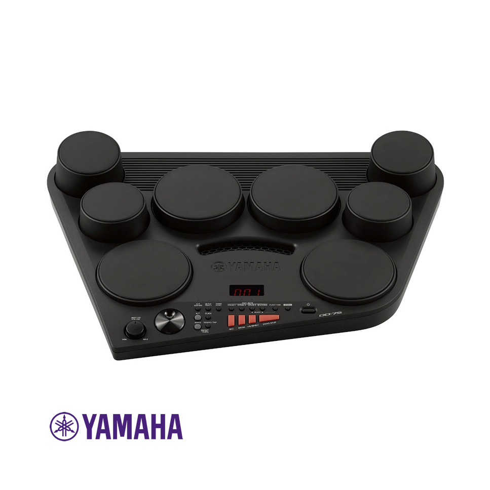 Batería ELECTRÓNICA DE PERCUSIÓN YAMAHA 8 Almohadillas + 2 Pedales DD-75