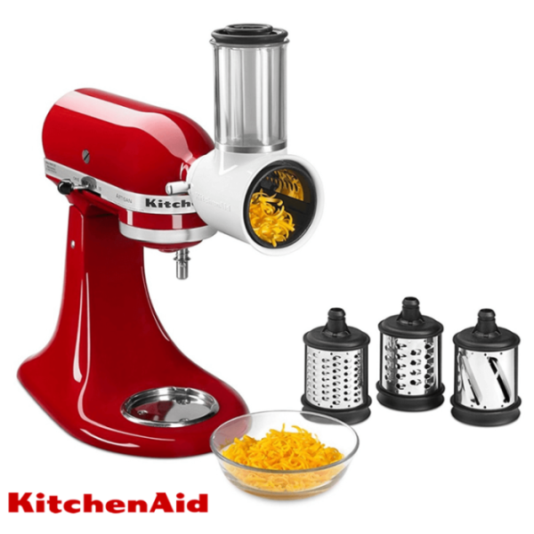 Batidora KitchenAid de Pedestal ‎ARTISAN de 325 Watts con Accesorio Rayador ‎KSM150FBER