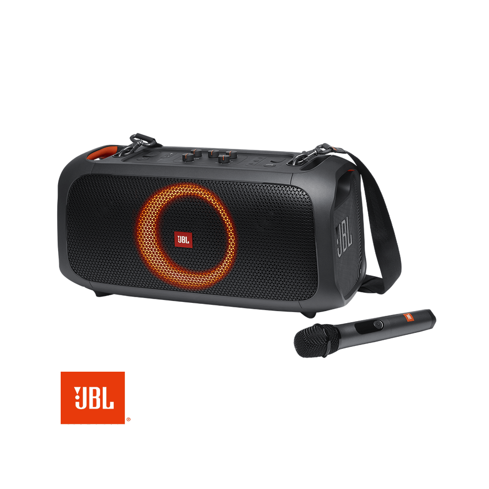 Parlante JBL Altavoz Bluetooth Portátil Con Microfono PARTYBOX ON THE GO