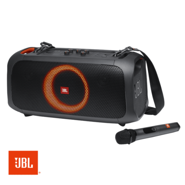 Parlante JBL Altavoz Bluetooth Portátil Con Microfono PARTYBOX ON THE GO
